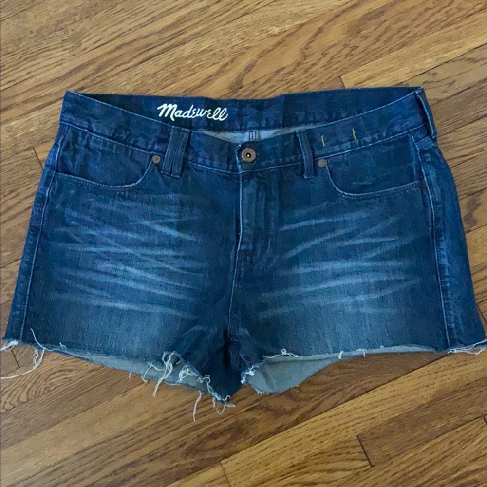Madewell Cut Off Denim Shorts